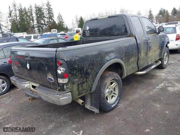 1998 Ford F-150 Standard with VIN 2FTZX1862WCB20580, listed as a IAAI auction lot 41616551 with 195,129 mi miles. Bid and sale history available at carsss.com. Image 4.