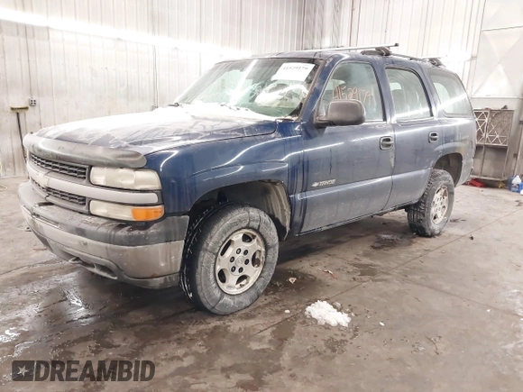 2002 Chevrolet Tahoe LT z VIN 1GNEK13ZX2J181158, wystawiony jako IAAI lot #41529179 z przebiegiem 156 505 mil mil oraz . Historia ofert i sprzedaży dostępna na DreamBid. Obrazek 2.