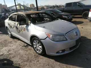 2012 Buick LaCrosse Leather with VIN 1G4GC5ER0CF212887, listed as a IAAI auction lot 38894965 with 1 mi miles. Bid and sale history available at carsss.com. Image 1.