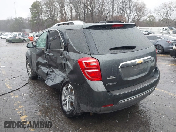 2017 Chevrolet Equinox Premier with VIN 2GNALDEK6H1537329, listed as a IAAI auction lot 41567886 with 73,876 mi miles. Bid and sale history available at carsss.com. Image 3.