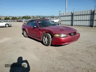 2002 Ford Mustang Deluxe с VIN 1FAFP44422F163443, выставлен на аукционе Copart как лот 57532435 с пробегом 209 356 миль миль и Списание • Salvage title. История ставок и продаж доступна на DreamBid. Изображение 13.