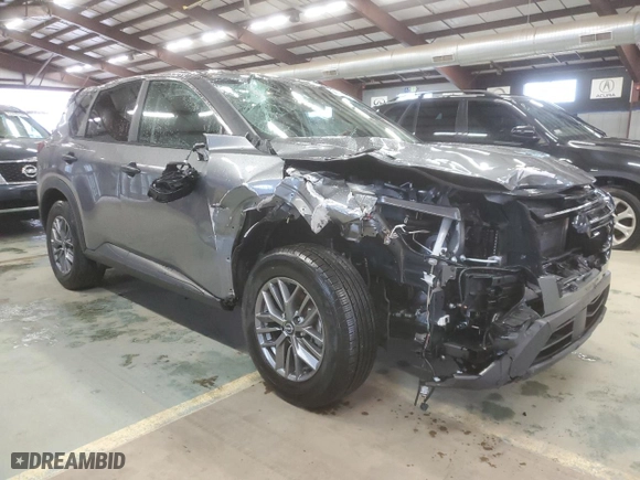 2024 Nissan Rogue S with VIN 5N1BT3AB6RC694380, listed as a Copart auction lot 50888555 with 25,000 mi miles and Non Repairable. Bid and sale history available at carsss.com. Image 4.