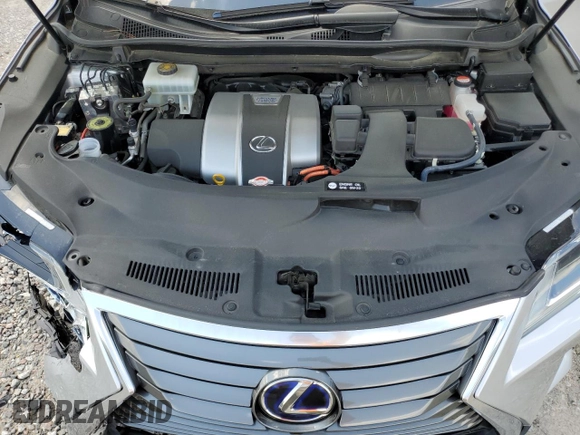 2016 Lexus RX 450h with VIN 2T2BGMCA3GC006421, listed as a Copart auction lot 51910465 with 86,465 mi miles and Salvage Title. Bid and sale history available at DreamBid. Image 13.