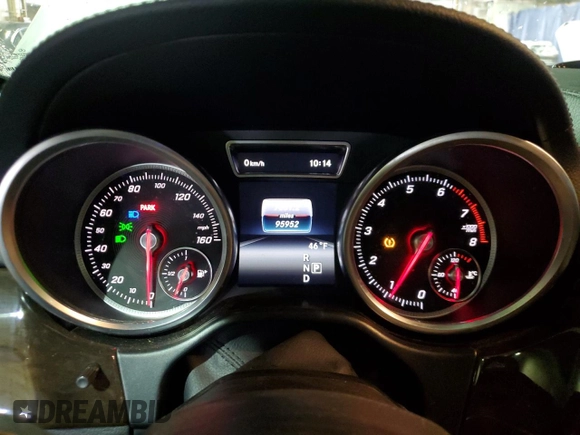 2017 Mercedes-Benz GLS with VIN 4JGDF6EE3HA793223, listed as a Copart auction lot 44849335 with 95,952 mi miles and Clean Title. Bid and sale history available at carsss.com. Image 9.