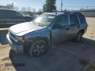 2006 Chevrolet TrailBlazer LT with VIN 1GNET13M562309856, listed as a Copart auction lot 43745885 with 120,232 mi miles and Salvage Title. Bid and sale history available at carsss.com. Image 1.
