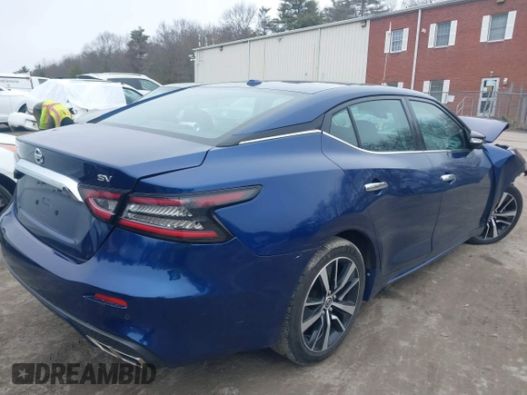 2021 Nissan Maxima SV with VIN 1N4AA6CV6MC507605, listed as a IAAI auction lot 41816971 with 63,513 mi miles and . Bid and sale history available at DreamBid. Image 4.
