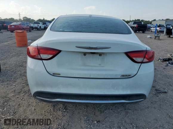2015 Chrysler 200 Limited with VIN 1C3CCCAB1FN692324, listed as a Copart auction lot 61911005 with 165,181 mi miles and Salvage title. Bid and sale history available at DreamBid. Image 6.