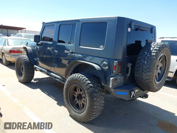 2008 Jeep Wrangler Unlimited Rubicon with VIN 1J4GA69178L544946, listed as a IAAI auction lot 42406893 with 181,440 mi miles and . Bid and sale history available at DreamBid. Image 3.