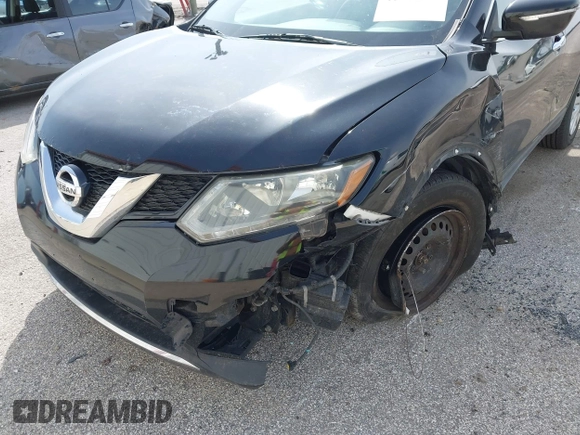 2015 Nissan Rogue S with VIN KNMAT2MT5FP514938, listed as a IAAI auction lot 41936913 with 116,631 mi miles and . Bid and sale history available at DreamBid. Image 6.
