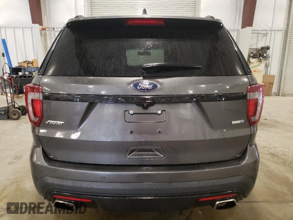 2016 Ford Explorer Sport with VIN 1FM5K8GT5GGC12615, listed as a Copart auction lot 54583575 with 288,321 mi miles and Salvage Title. Bid and sale history available at DreamBid. Image 6.