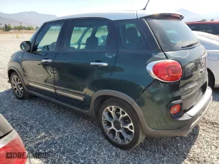2014 FIAT 500L Trekking with VIN ZFBCFADH4EZ010196, listed as a Copart auction lot 62566094 with 128,519 mi miles and Salvage Title. Bid and sale history available at carsss.com. Image 2.