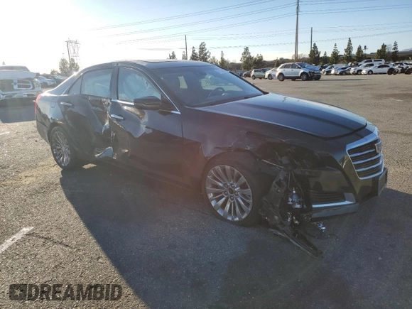 2016 Cadillac CTS Premium Collection RWD with VIN 1G6AT5SS8G0185760, listed as a Copart auction lot 87536205 with 42,480 mi miles and Salvage title. Bid and sale history available at DreamBid. Image 4.