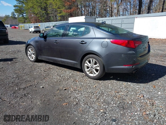 2011 Kia Optima EX with VIN KNAGN4A61B5131919, listed as a IAAI auction lot 41740091 with 102,065 mi miles and . Bid and sale history available at carsss.com. Image 3.