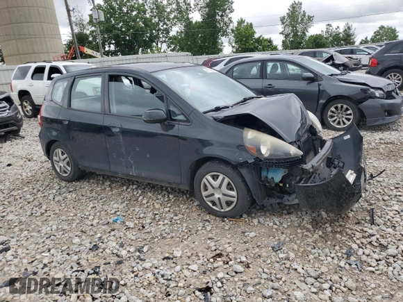 2008 Honda Fit with VIN JHMGD384X8S068090, listed as a Copart auction lot 61133985 with 177,729 mi miles and Clean title. Bid and sale history available at DreamBid. Image 4.