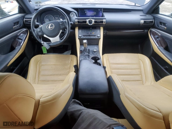 2020 Lexus RC with VIN JTHD85EC0L5006042, listed as a Copart auction lot 84069864 with 55,974 mi miles and Non Repairable. Bid and sale history available at carsss.com. Image 8.