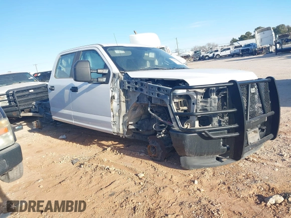 2019 Ford Super Duty F-250 SRW XL with VIN 1FD7W2B67KEG48754, listed as a IAAI auction lot 41296653 with 1 mi miles. Bid and sale history available at carsss.com. Image 1.