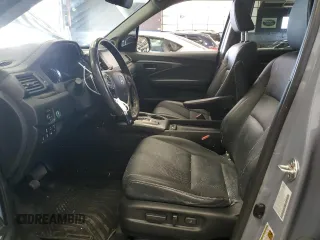 2023 Honda Ridgeline RTL-E with VIN 5FPYK3F77PB001460, listed as a Copart auction lot 61383785 with 27,423 mi miles and Salvage title. Bid and sale history available at DreamBid. Image 7.