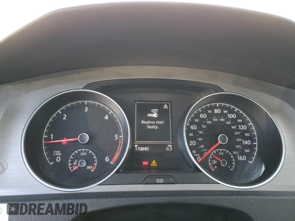 2015 Volkswagen Golf SportWagen TDI SE with VIN 3VWCA7AU9FM513206, listed as a Copart auction lot 72414564 with 110,840 mi miles and Salvage Title. Bid and sale history available at carsss.com. Image 9.