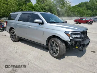 2024 Ford Expedition Max Limited с VIN 1FMJK2A8XREA02252, выставлен на аукционе Copart как лот 59008775 с пробегом 39 343 миль миль и Списание • Salvage title. История ставок и продаж доступна на DreamBid. Изображение 4.