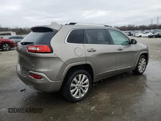 2016 Jeep Cherokee Overland with VIN 1C4PJLJS6GW303028, listed as a Copart auction lot 84814944 with 80,622 mi miles and Salvage title. Bid and sale history available at DreamBid. Image 3.