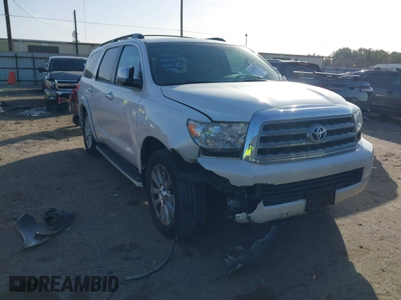 2015 Toyota Sequoia Platinum with VIN 5TDDW5G1XFS121006, listed as a IAAI auction lot 41359331 with 146,031 mi miles and . Bid and sale history available at DreamBid. Image 1.