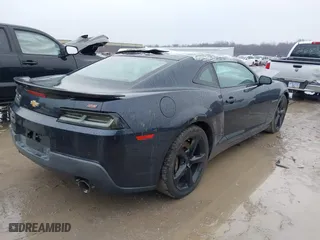 2014 Chevrolet Camaro SS with VIN 2G1FK1EJ8E9300385, listed as a IAAI auction lot 41641398 with 99,042 mi miles. Bid and sale history available at carsss.com. Image 4.