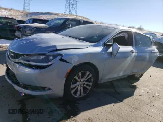 2015 Chrysler 200 Limited with VIN 1C3CCCABXFN646426, listed as a Copart auction lot 87853065 with 147,316 mi miles and Salvage Title. Bid and sale history available at carsss.com. Image 1.