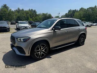 2021 Mercedes-Benz GLE 53 AMG with VIN 4JGFB6BB7MA287371, listed as a Copart auction lot 66754005 with 100,251 mi miles and Clean title. Bid and sale history available at DreamBid. Image 2.