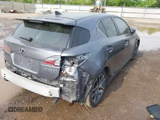 2014 Lexus CT 200h with VIN JTHKD5BH4E2201617, listed as a IAAI auction lot 42139428 with 153,851 mi miles and . Bid and sale history available at DreamBid. Image 4.