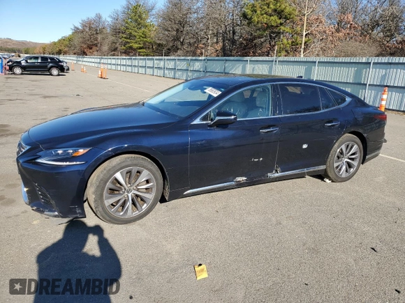 2019 Lexus LS 500 с VIN JTHC51FF1K5007253, выставлен на аукционе Copart как лот 76660934 с пробегом Не указан миль и Списание • Salvage title. История ставок и продаж доступна на DreamBid. Изображение 1.