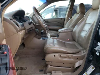 2003 Acura MDX Touring with VIN 2HNYD18603H555594, listed as a Copart auction lot 75211464 with 214,656 mi miles and Salvage Title. Bid and sale history available at DreamBid. Image 7.