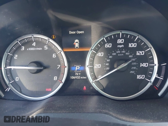 2017 Acura MDX Technology z VIN 5FRYD4H51HB001510, wystawiony jako IAAI lot #42242391 z przebiegiem 106 932 mil mil oraz . Historia ofert i sprzedaży dostępna na DreamBid. Obrazek 7.