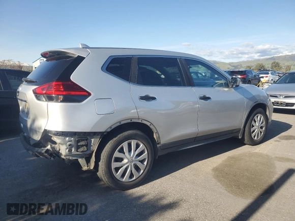 2017 Nissan Rogue S with VIN JN8AT2MT6HW143074, listed as a Copart auction lot 49652595 with 70,750 mi miles and Salvage Title. Bid and sale history available at carsss.com. Image 3.