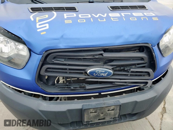 2018 Ford Transit with VIN 1FTYR2YG3JKA71639, listed as a Copart auction lot 53021975 with Not Provided miles and Salvage Title. Bid and sale history available at DreamBid. Image 12.