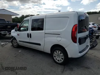 2021 Ram ProMaster City Passenger SLT with VIN ZFBHRFBBXM6V73875, listed as a Copart auction lot 68003264 with 52,217 mi miles and Salvage Title. Bid and sale history available at carsss.com. Image 2.