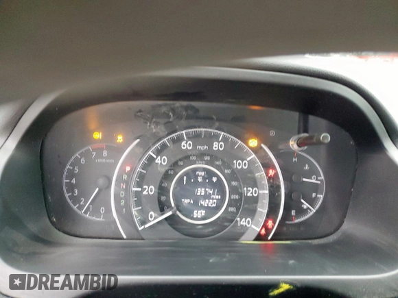 2014 Honda CR-V LX with VIN 2HKRM4H3XEH632550, listed as a Copart auction lot 51517425 with 135,741 mi miles and Salvage Title. Bid and sale history available at carsss.com. Image 9.
