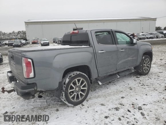 2021 GMC Canyon 4WD Denali with VIN 1GTG6EEN0M1194026, listed as a Copart auction lot 41902315 with 45,710 mi miles and Salvage Title. Bid and sale history available at carsss.com. Image 3.