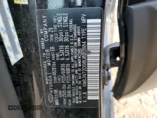 2008 Hyundai Tucson SE with VIN KM8JN72D08U897884, listed as a Copart auction lot 73511044 with 149,987 mi miles and Salvage Title. Bid and sale history available at carsss.com. Image 13.