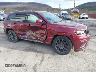 2021 Jeep Grand Cherokee Overland with VIN 1C4RJFCG1MC618495, listed as a IAAI auction lot 41213843 with 40,000 mi miles and . Bid and sale history available at DreamBid. Image 1.