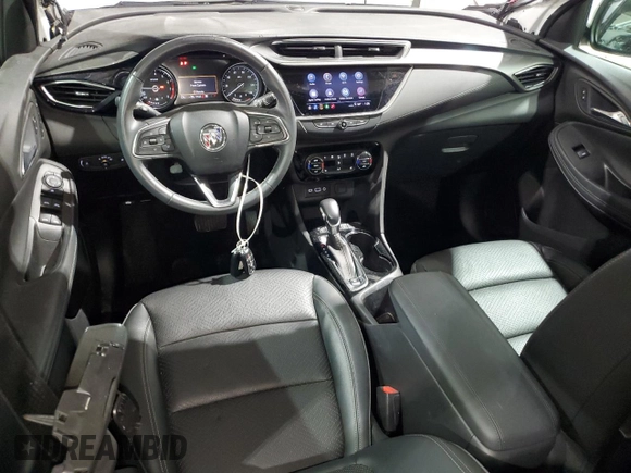 2022 Buick Encore GX Essence with VIN KL4MMGSL2NB119549, listed as a Copart auction lot 64615915 with 19,025 mi miles and Salvage title. Bid and sale history available at DreamBid. Image 8.