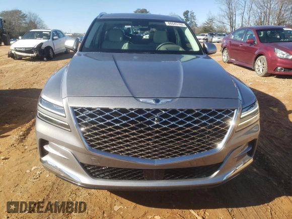 2022 Genesis GV80 z VIN KMUHCESC8NU084418, wystawiony jako Copart lot #86645144 z przebiegiem 34 815 mil mil oraz Szkoda całkowita • Salvage title. Historia ofert i sprzedaży dostępna na DreamBid. Obrazek 5.