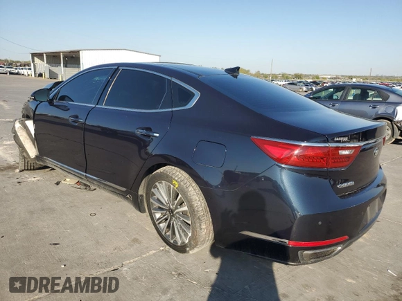 2018 Kia Cadenza Premium with VIN KNALC4J15J5097295, listed as a Copart auction lot 78321474 with 120,108 mi miles and Salvage Title. Bid and sale history available at DreamBid. Image 2.
