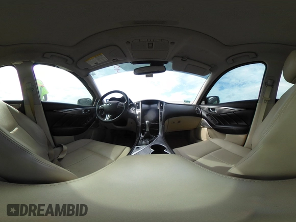 2017 Infiniti Q50 Premium z VIN JN1EV7AP7HM738414, wystawiony jako IAAI lot #42666640 z przebiegiem 79 888 mil mil oraz . Historia ofert i sprzedaży dostępna na DreamBid. Obrazek 18.
