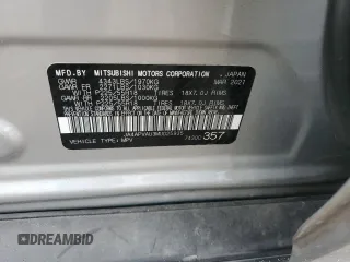 2021 Mitsubishi Outlander SE with VIN JA4APVAU3MU025935, listed as a Copart auction lot 57871655 with 63,451 mi miles and Salvage title. Bid and sale history available at DreamBid. Image 14.