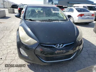 2013 Hyundai Elantra Limited with VIN KMHDH4AE6DU891000, listed as a Copart auction lot 48955665 with 129,030 mi miles and Salvage Title. Bid and sale history available at carsss.com. Image 5.