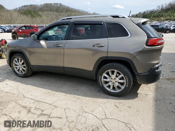 2016 Jeep Cherokee Limited with VIN 1C4PJMDS0GW240560, listed as a Copart auction lot 51577555 with 157,693 mi miles and Salvage Title. Bid and sale history available at DreamBid. Image 2.