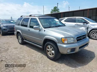 2001 Nissan Pathfinder SE z VIN JN8DR09Y51W611984, wystawiony jako IAAI lot #42510165 z przebiegiem 295 839 mil mil oraz . Historia ofert i sprzedaży dostępna na DreamBid. Obrazek 1.