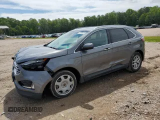 2021 Ford Edge SEL z VIN 2FMPK3J94MBA17116, wystawiony jako Copart lot #57036525 z przebiegiem 107 682 mil mil oraz Szkoda całkowita • Salvage title. Historia ofert i sprzedaży dostępna na DreamBid. Obrazek 1.