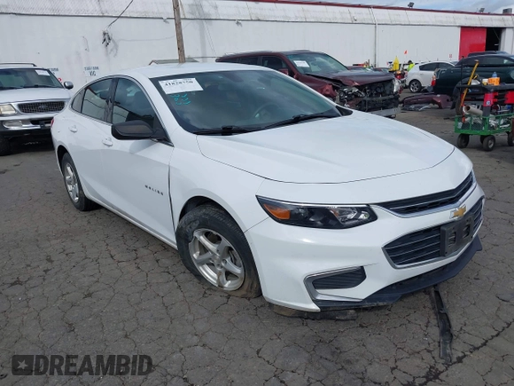 2018 Chevrolet Malibu LS with VIN 1G1ZB5ST3JF288092, listed as a IAAI auction lot 41828750 with 30,385 mi miles and . Bid and sale history available at DreamBid. Image 1.