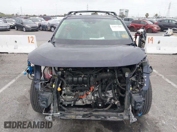 2024 Toyota RAV4 Hybrid XLE Premium with VIN JTMB6RFV5RD117173, listed as a IAAI auction lot 42013408 with 17,152 mi miles. Bid and sale history available at carsss.com. Image 12.